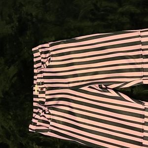 Striped flares trousers